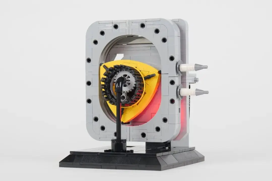 用乐高积木带你了解转子发动机的原理