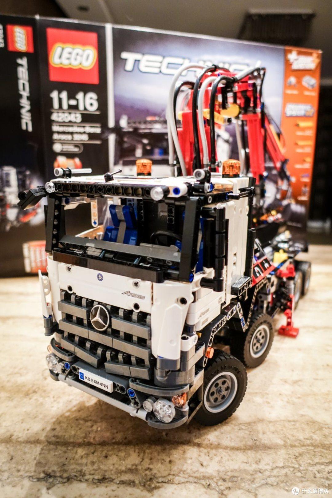 乐高科技组42043【奔驰卡车】百图超详细评测