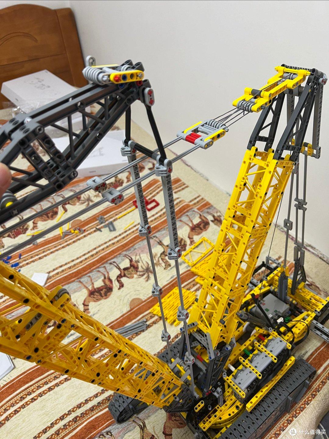 第一人称带你沉浸组装乐高42146利勃海尔吊车!