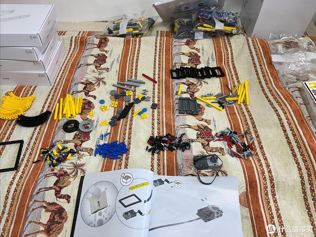 第一人称带你沉浸组装乐高42146利勃海尔吊车!