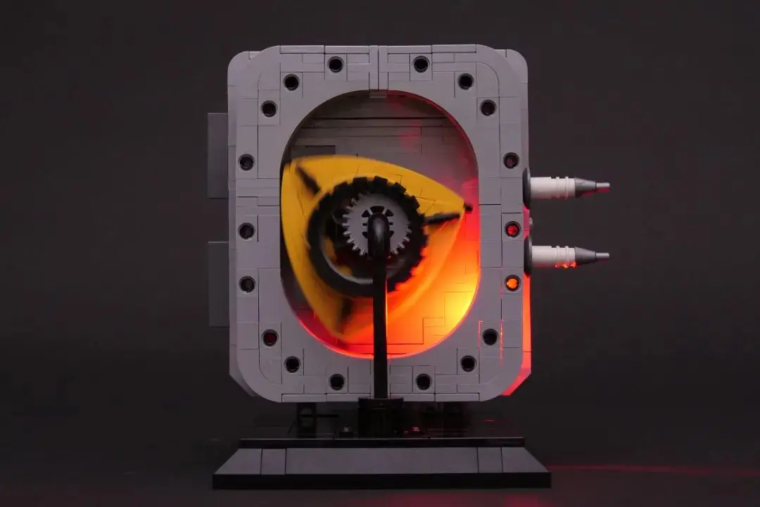 用乐高积木带你了解转子发动机的原理