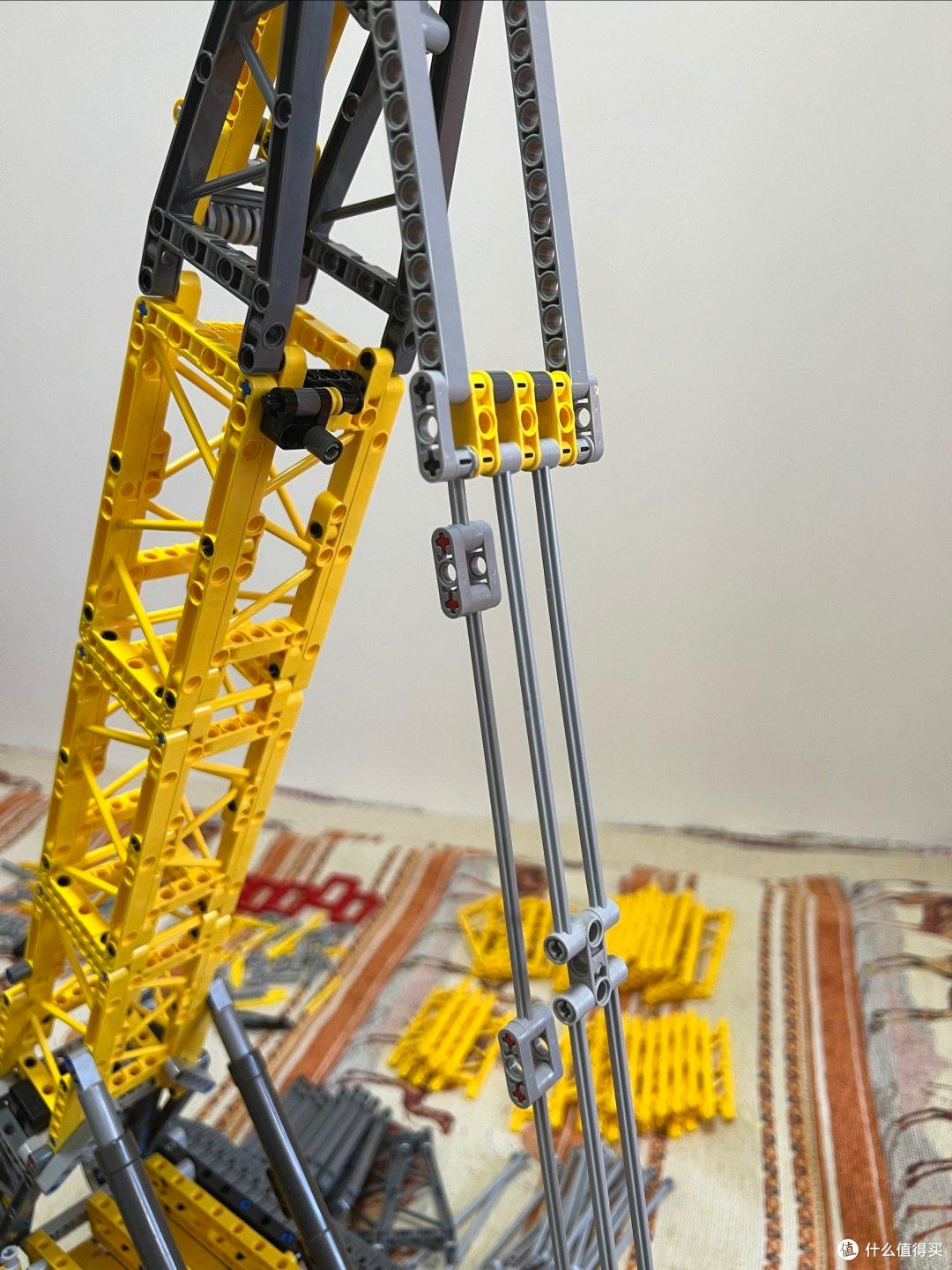 第一人称带你沉浸组装乐高42146利勃海尔吊车!