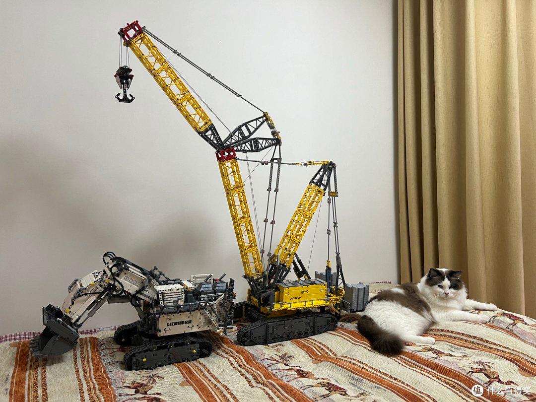 第一人称带你沉浸组装乐高42146利勃海尔吊车!