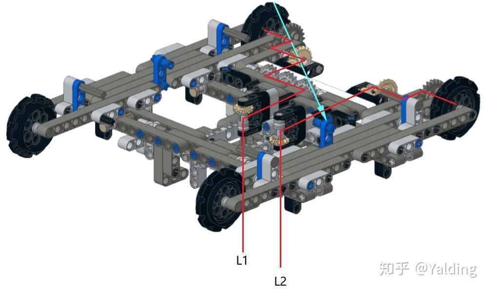 LEGO Technic乐高机械组的传动设计—— 42042 Crawler Crane履带起重机