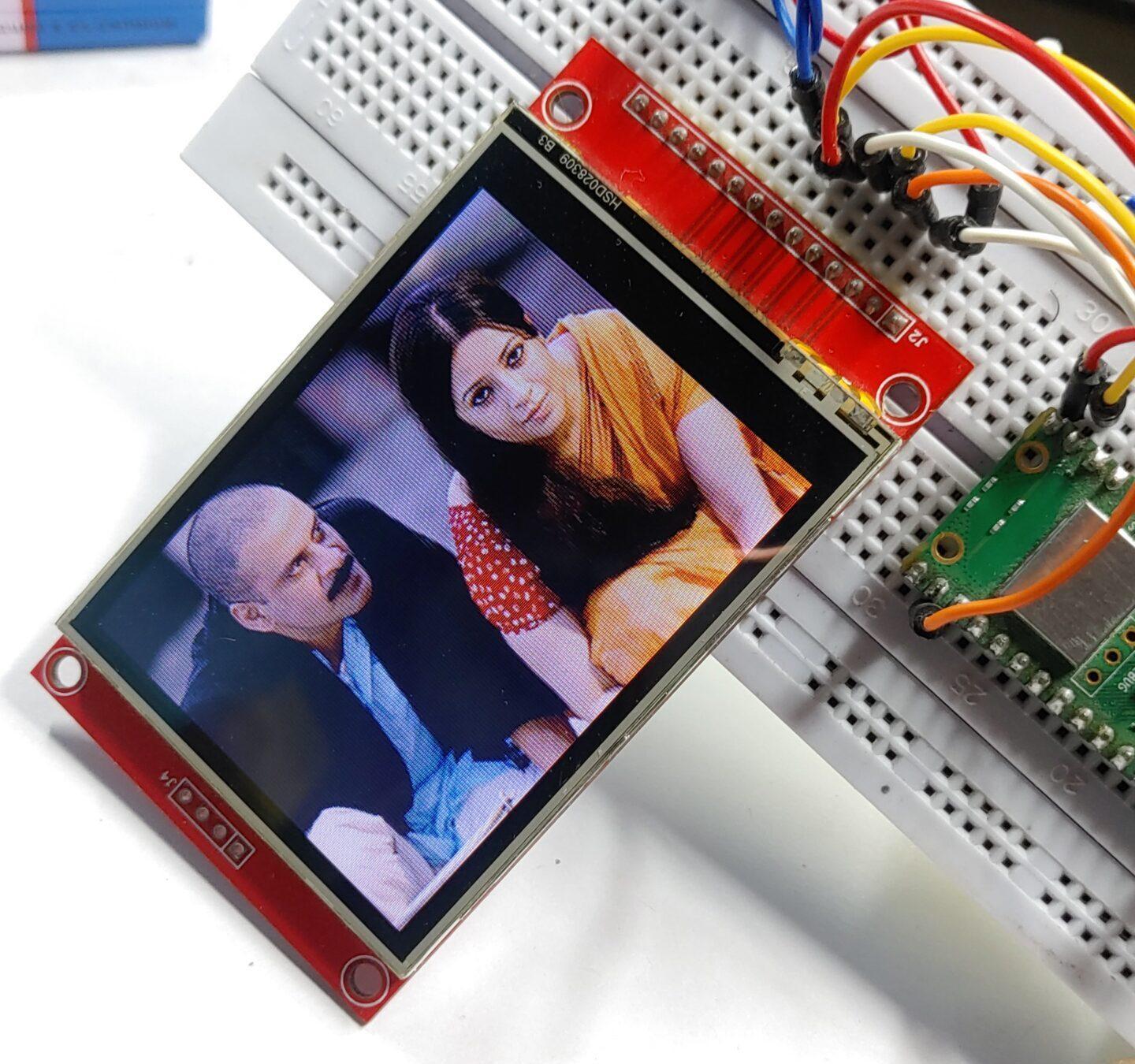 Raspberry Pi Pico TFT LCD 触摸屏使用教程