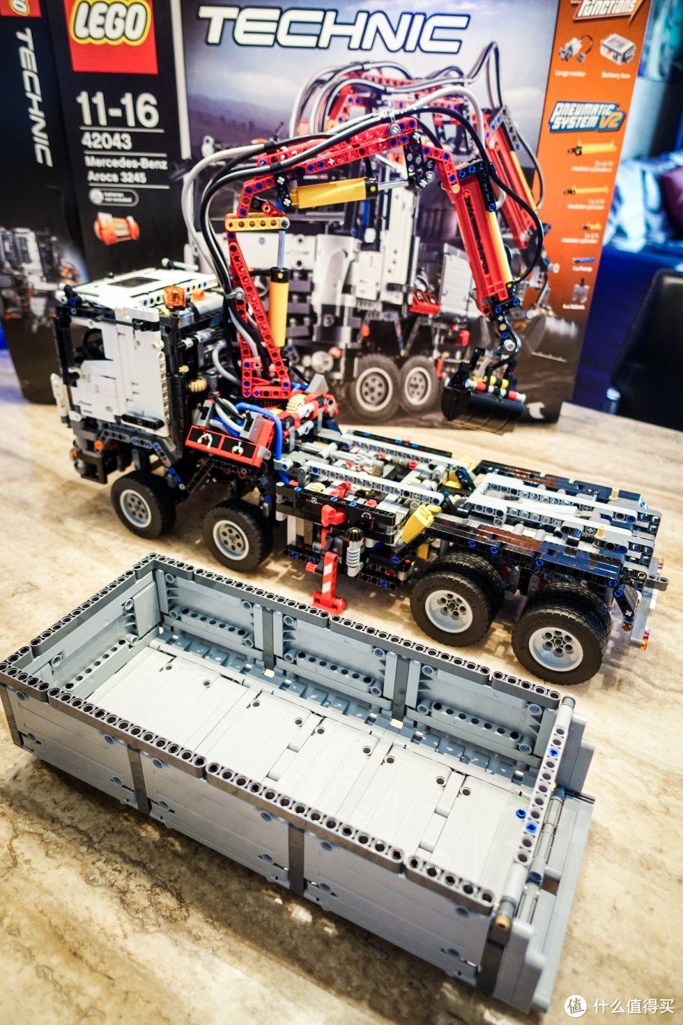乐高科技组42043【奔驰卡车】百图超详细评测