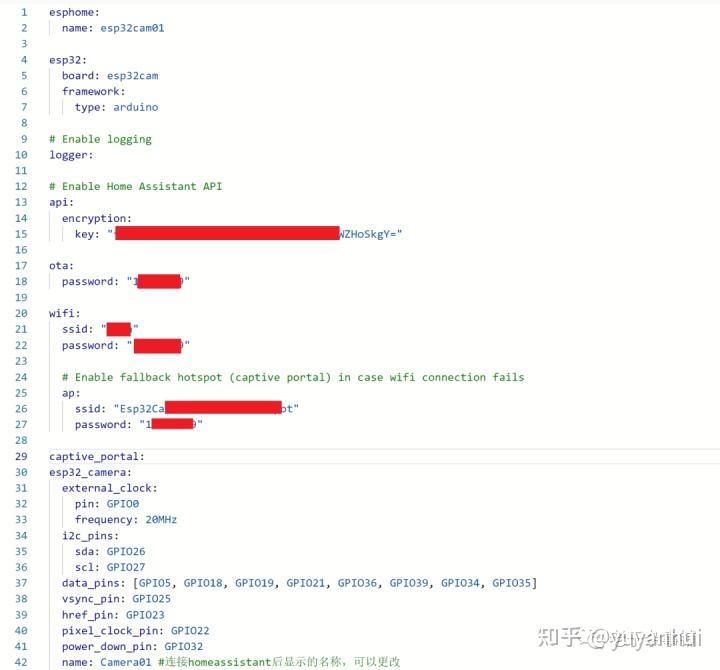 ESP32-CAM通过ESPHome连接到Homeassistant
