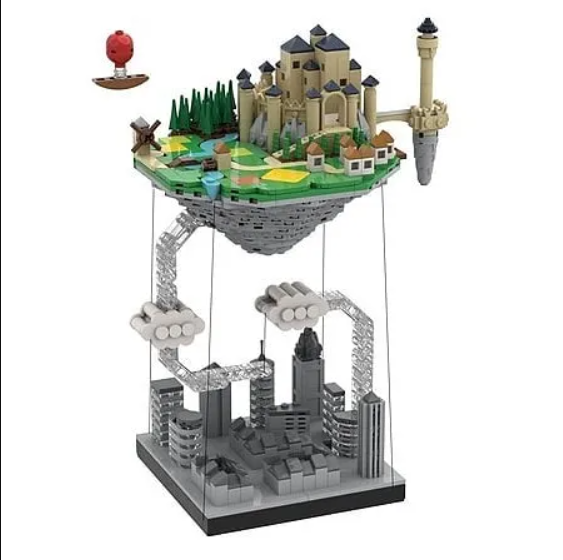 乐高反重力悬浮？