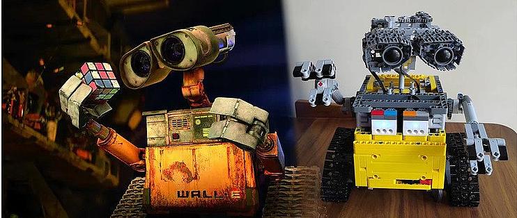 乐高 MOC-5282 Wall.E 瓦力机器人