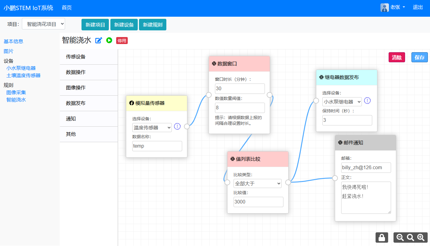 小鹏物联网 MicroPython 智能浇花方案 