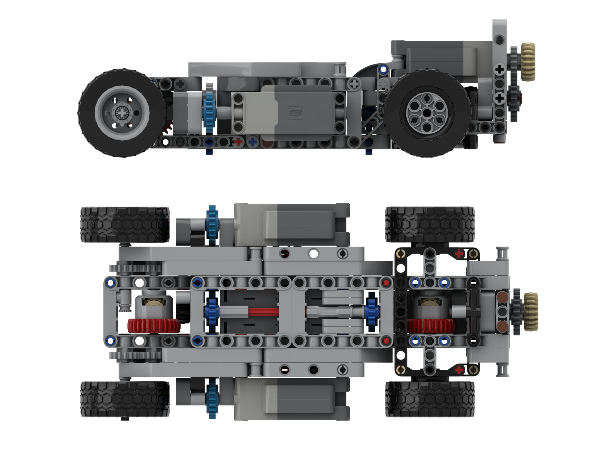紧凑型 4X4 底盘