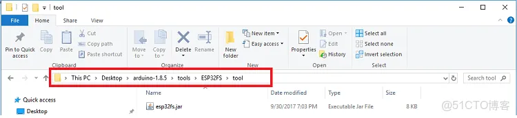 Arduino IDE工具来安装ESP32 SPIFFS文件系统fs Arduino IDE中安装ESP32文件系统上载器插件