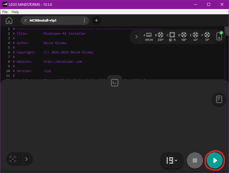 乐高 51515解魔方机器人