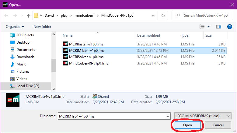乐高 51515解魔方机器人