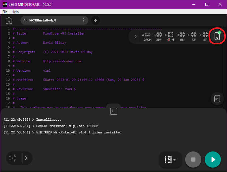 乐高 51515解魔方机器人