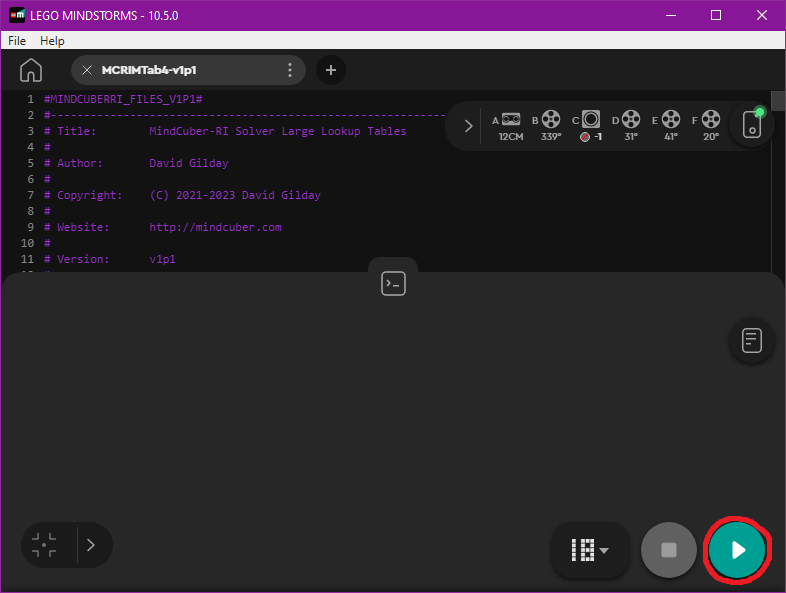 乐高 51515解魔方机器人