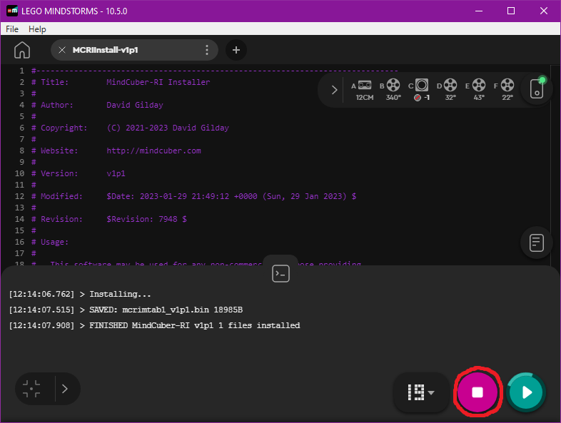 乐高 51515解魔方机器人